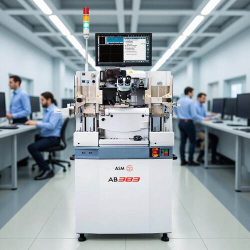 asm-ab383二手全自动焊线机 LED半导体封装绑定 9.5成新售后保障