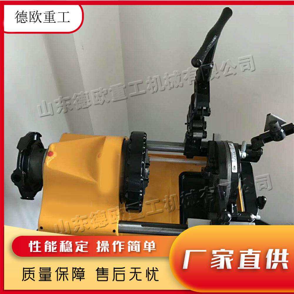 全自动电动套丝机 建筑安装管道螺纹套丝机械 切管套丝一体机械