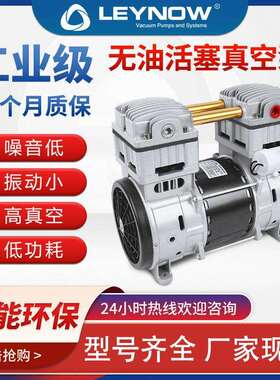 莱诺无油真空泵LP-3000V工业用吸盘吸附产品抽真空机大吸力真空泵