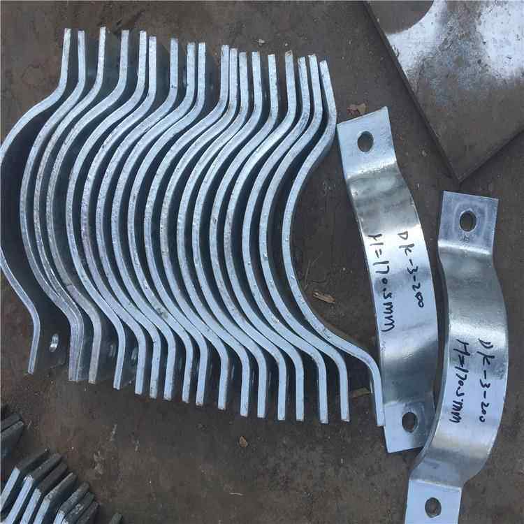 现货供应恒轩A3重载型2螺栓管夹管卡产品介绍说明