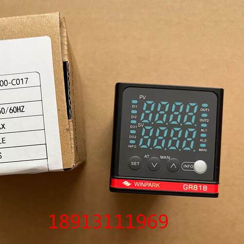WINPARK常州汇邦电子温控GR818温控器GR818-AT32100-C017温控仪表