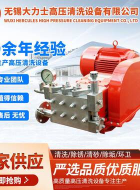 1.26L工业高压清洗泵固定式电磁调速流程泵阀门管道试压泵