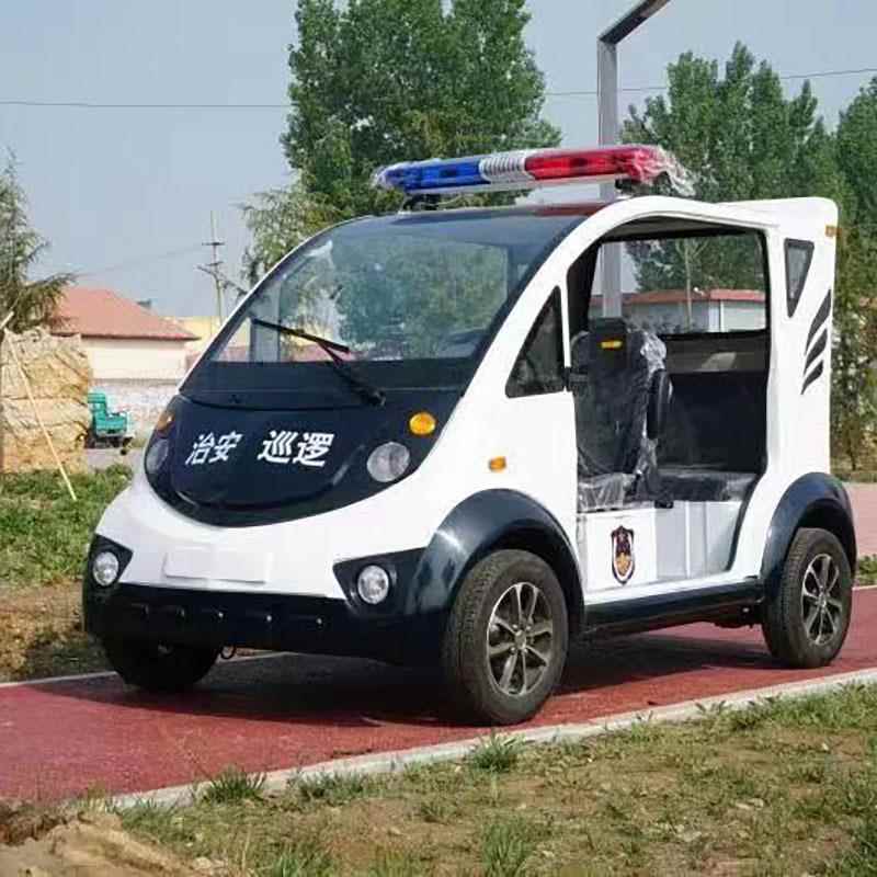 电动5座巡逻车治安应急救援学校景区汽车观光车车载