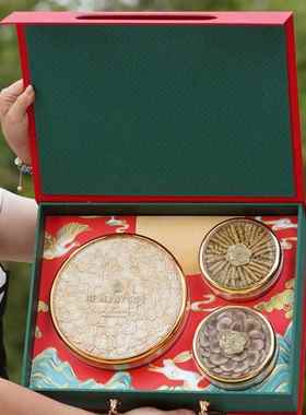 荷TVO韵包装盒西洋参斛茸片红石参高丽片参三拼四宝海味礼五鹿拼