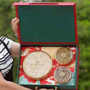 荷TVO韵包装盒西洋参斛茸片红石参高丽片参三拼四宝海味礼五鹿拼