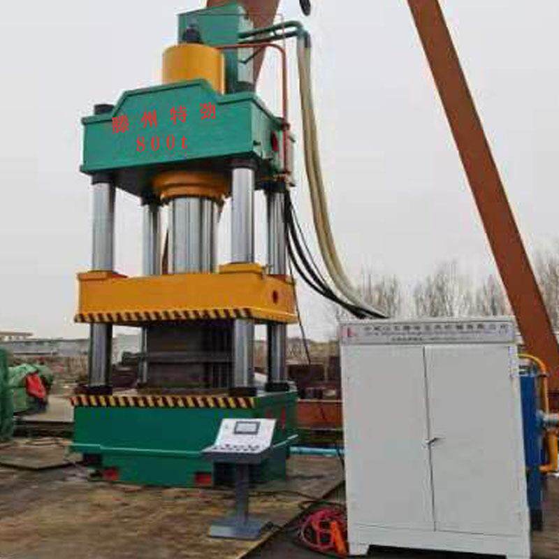 800吨建筑塑料模壳成型液压机塑料盆模压液压机800吨四柱液压机