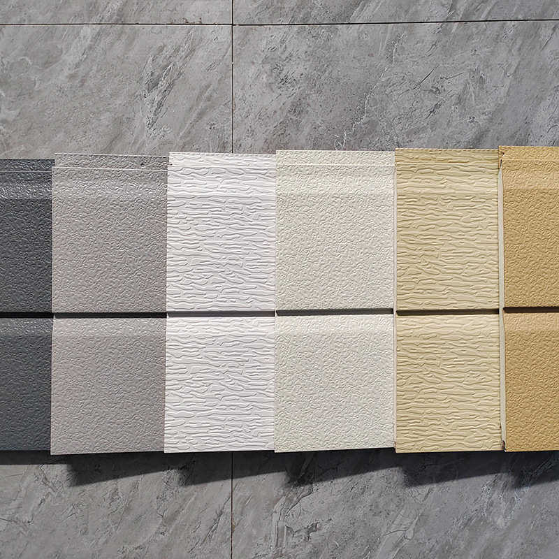 外墙保温装饰板降噪防潮防火家装材料聚氨酯轻钢别墅金属雕花版