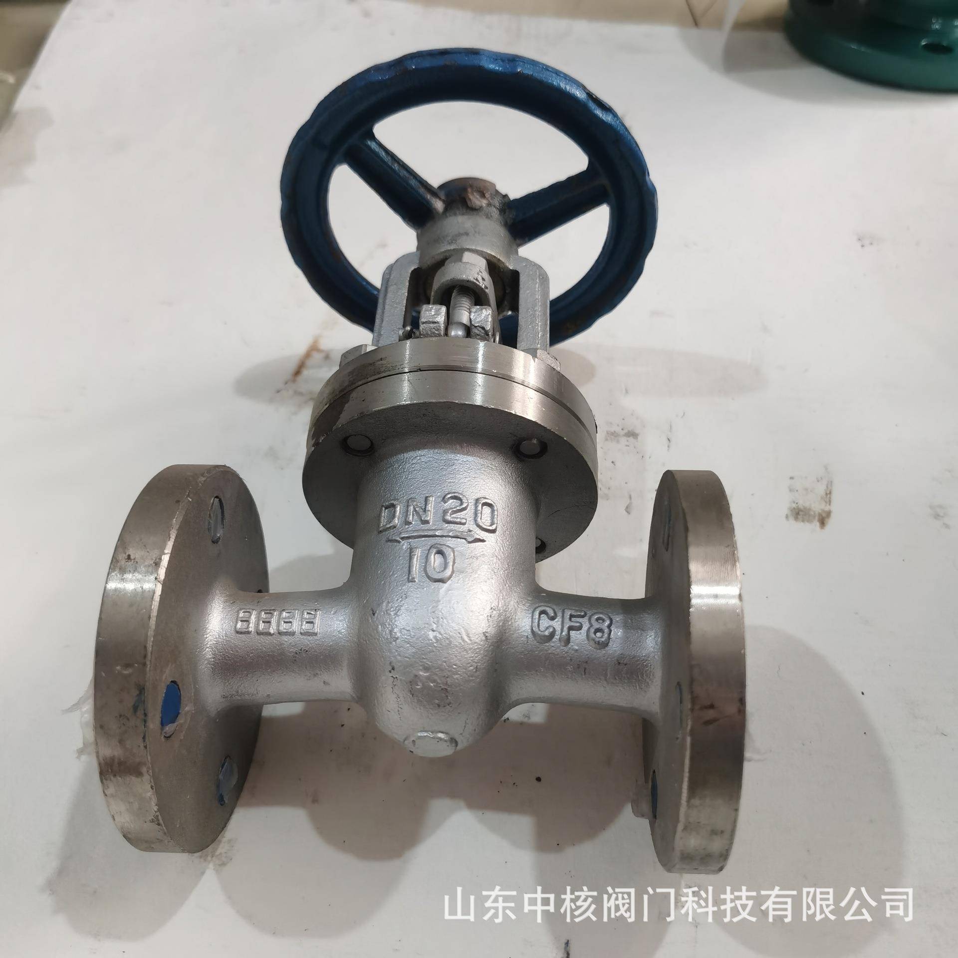 不锈钢法兰闸阀dn15-dn500大型二通式工业法兰阀门手动法兰闸阀
