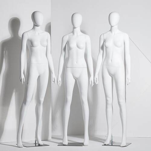哑白全身模特道具女服装店女装展示架橱窗人体模型韩版假人模特架