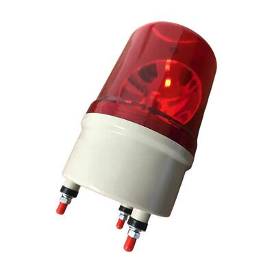 天得TEND旋转闪光警示灯TWR-107R 钨丝灯泡100mm闪光警示灯24V