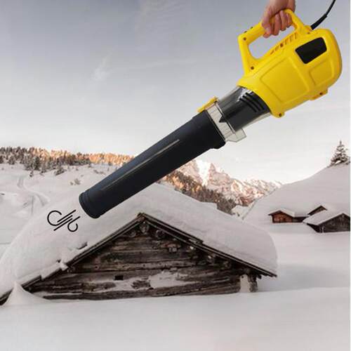 插电式手持吹风机园林鼓风机电动220V3000W吹风机吹雪机