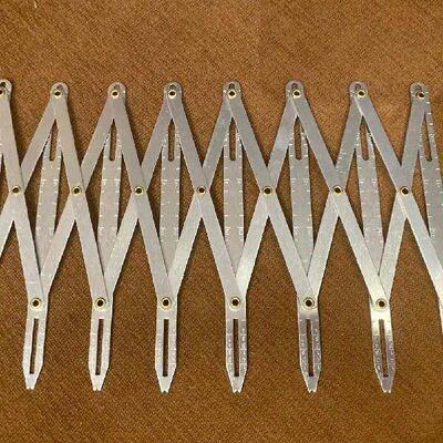 Expanding Sewing Gauge Metal Locator Button Curtain Equal Di