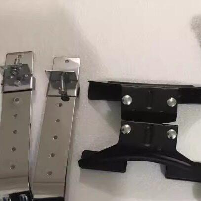 不锈钢拉钩道路救护车吸顶灯救援车LED车报警灯安装支架脚架拉条
