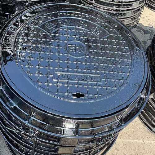 球墨铸铁圆形井盖雨污水下水道井盖方形窨井盖阴井电力沙井盖盖板