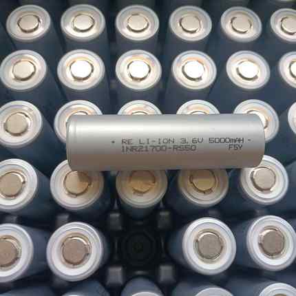 睿恩INR21700-RS50全极耳，大电流70A放电,低温电池-40-80度