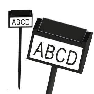 新品 018能灯数字门灯家用户外防水地插标示LED壁牌挂牌 路太阳ZH