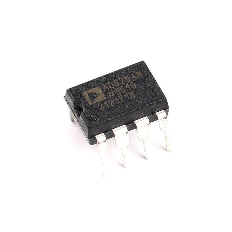 原装正品 直插 AD620ANZ DIP-8 低漂移 低功耗仪表放大器IC芯片