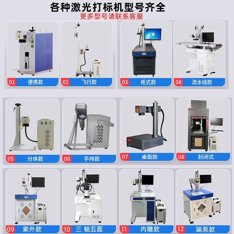 激光打标机便携金属激光打码机金银首饰迷你刻字打印雕刻uv铭牌图片