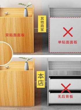 床头柜现LCDS代简约小型简易家U用收9纳带储物柜置锁物架卧室床边