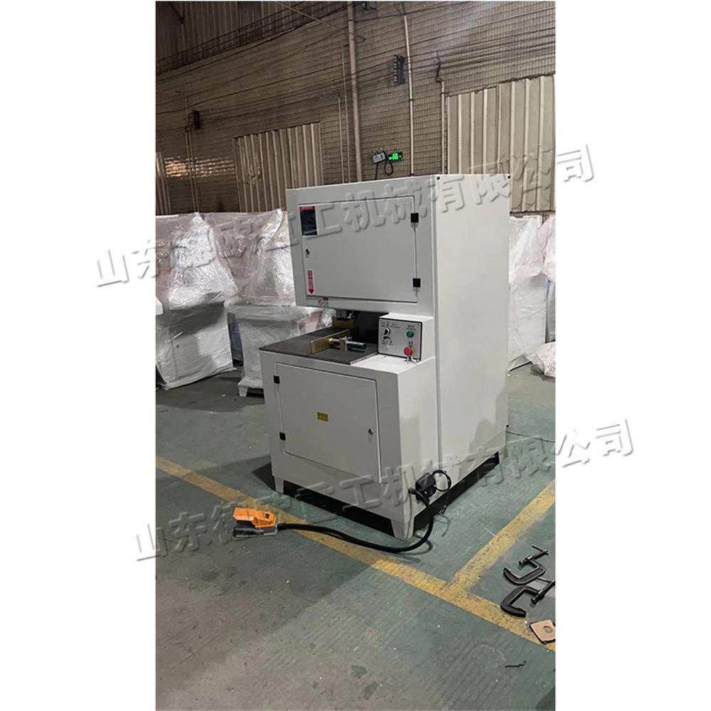 家具门窗框直角切角机 密度板实木板切割机 台式木材直角加工机