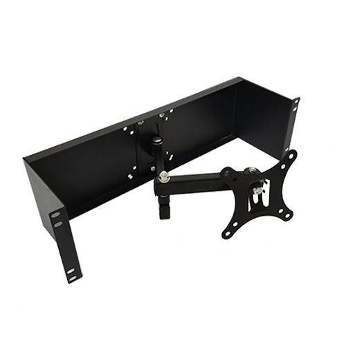 19英寸服务器网络机柜显示器支架嵌入工控监控LCD显示器面板支架,网络设备/网络相关,机柜,淘宝优惠券,粉丝福利购,淘宝优惠卷