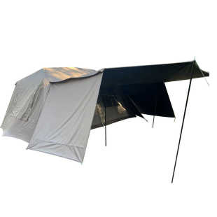 屋脊13专用防潮地垫地布露营配件屋脊帐篷配套黑胶遮阳布防晒屏风