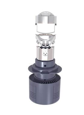 汽车前大灯LEDH7H11H49005聚光高亮度A80P50W大功率近光透镜