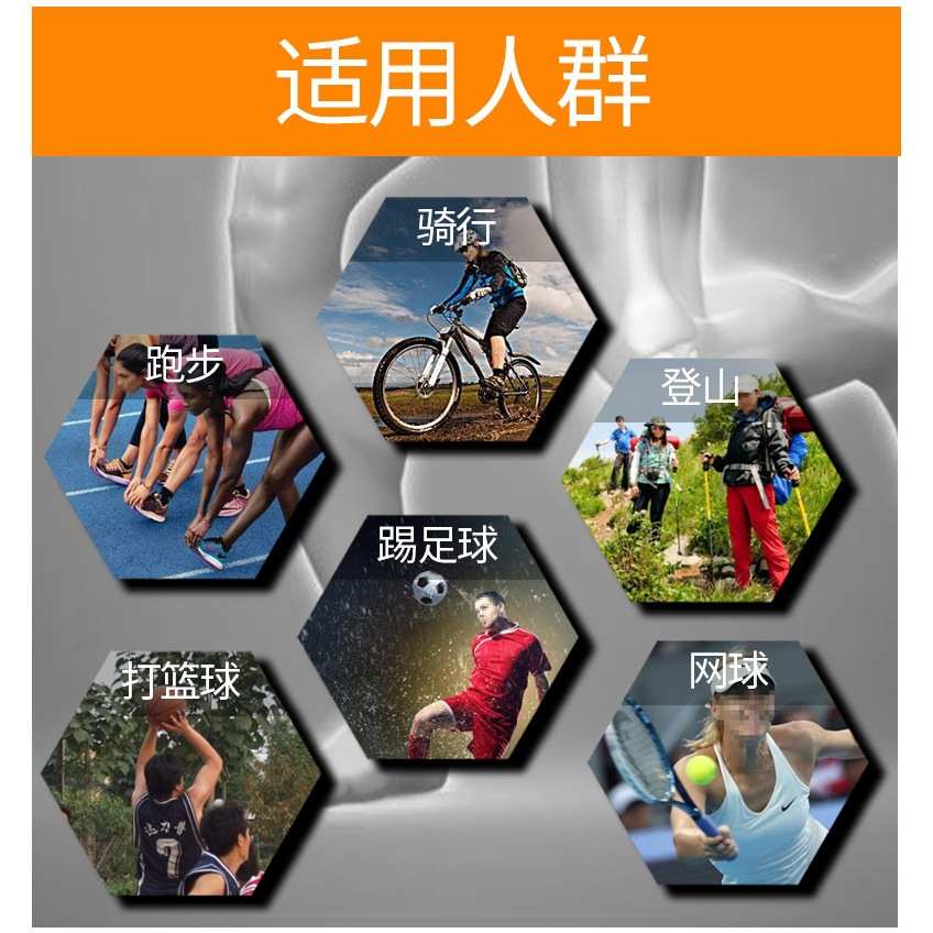 髌骨带护膝专业跑步男女半月板关节损伤固定膝盖篮球运动护膝护具