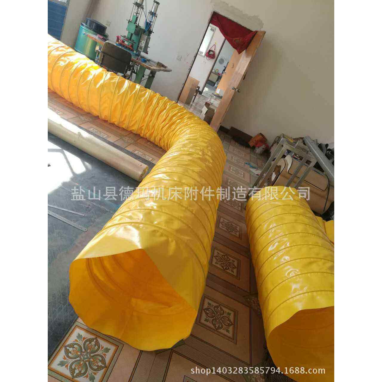 绿环保帆布伸缩袋?通5风设备软连接耐高温软连无品牌/接134838391