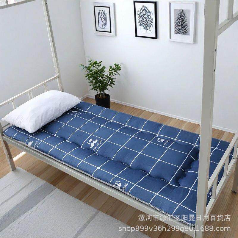 床垫宿舍90x190可折叠学生单人上下铺褥子不塌陷防潮出租屋四季用