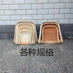 包邮 大中小号手工柳条簸箕柳编竹编藤编簸箩箩筐家用农用结实耐用