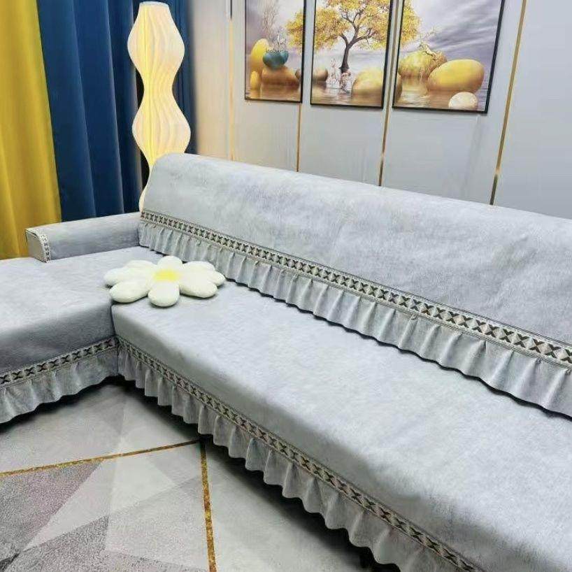 雪尼用尔沙垫套耐PDD10220磨装全包艺防滑简约现代垫布沙发发垫季