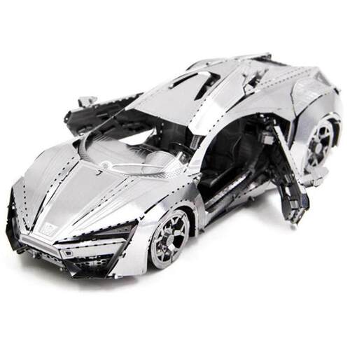Metal puzzle handmade 3D 3D metal puzzle model tank buildin