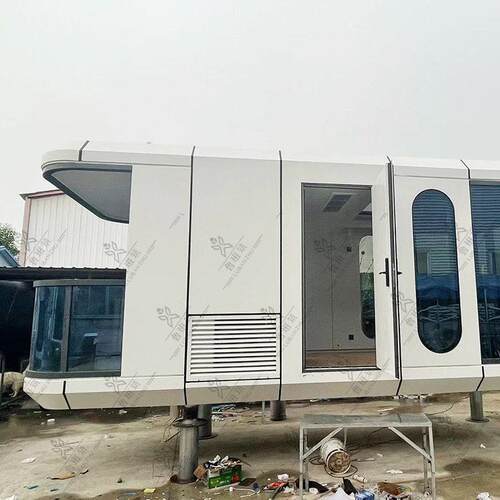 设计生产安装景观民宿集装箱房屋可移动式网红太空舱酒店民宿