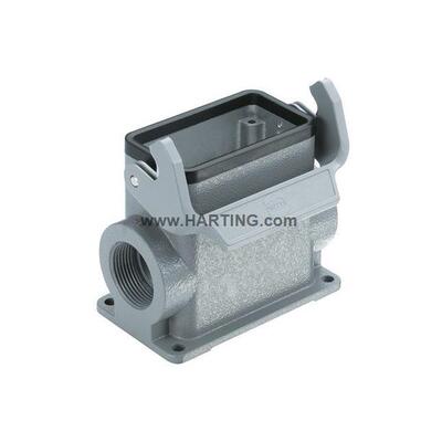 HARTING浩亭09300100293底座Han10B-asg2-LB-29双开孔2*PG29