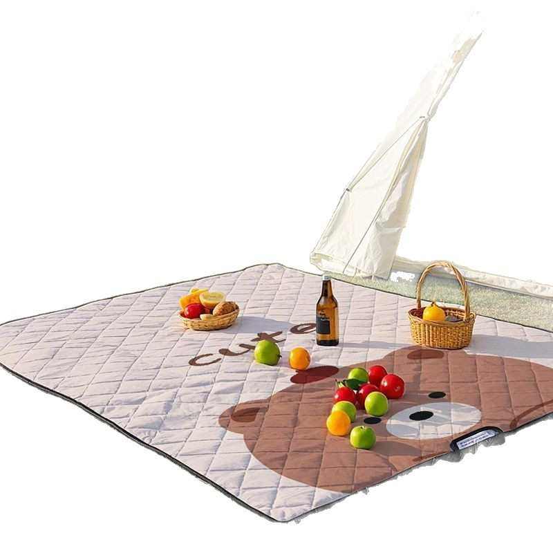 野餐垫防潮垫加厚便携户外露营野营沙滩草地野炊防水垫子帐篷地垫