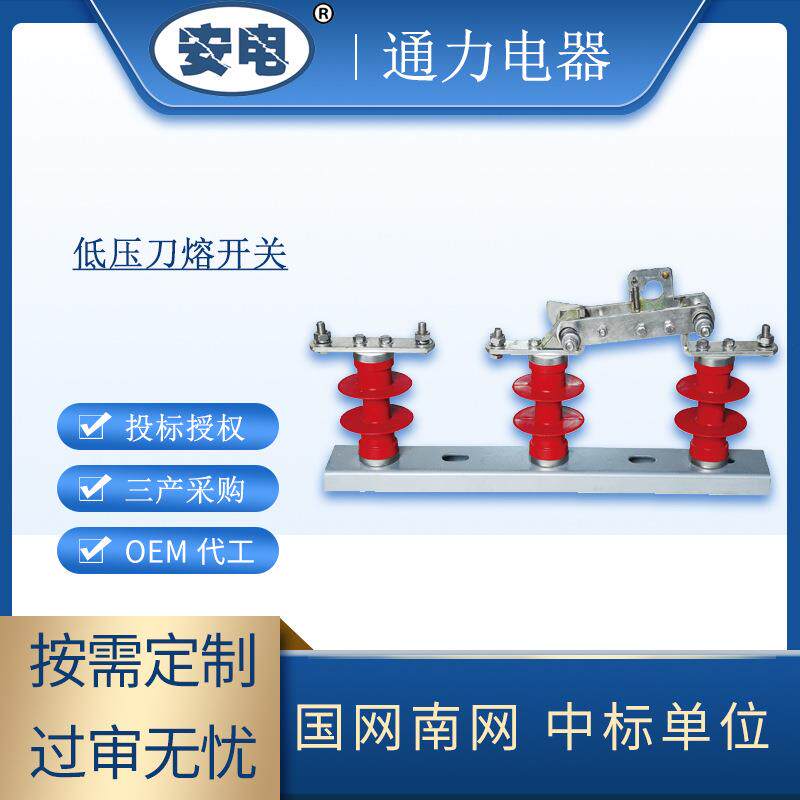 低压刀熔开关可定制配件熔断器通力电器定做户外交流隔离开关