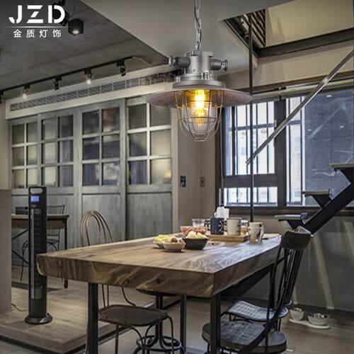 工业风美式工业设计办公室餐厅吧台酒吧咖啡厅服装店复古loft吊灯