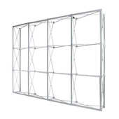 铁质户内拉网展架折叠签到墙桁架经编背景布架子签名墙展板折叠架