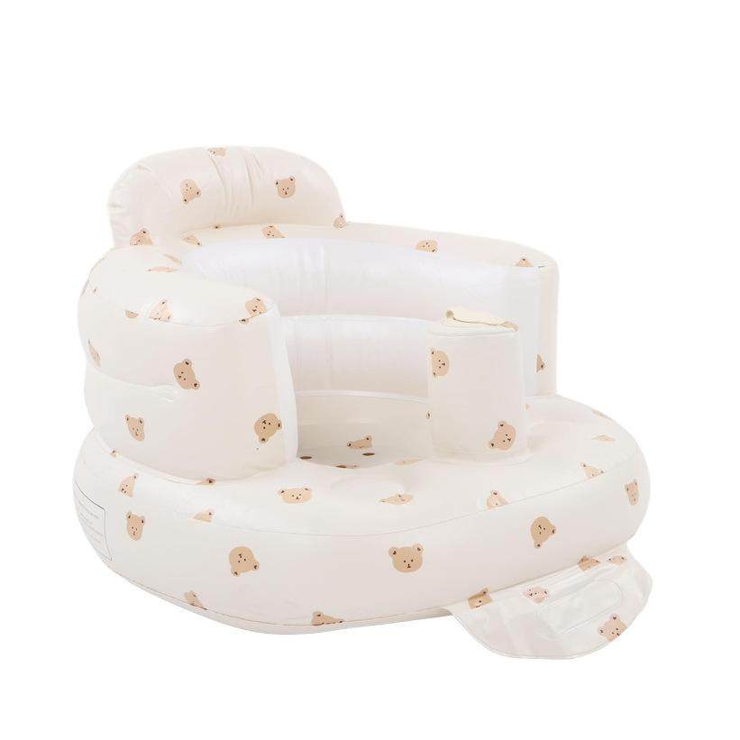 宝宝学坐椅婴儿夏季洗澡餐椅充气沙发座椅免洗6个月防水便携训练,玩具/童车/益智/积木/模型,塑料充气玩具（其他材质勿放）,淘宝优惠券,粉丝福利购,淘宝优惠卷