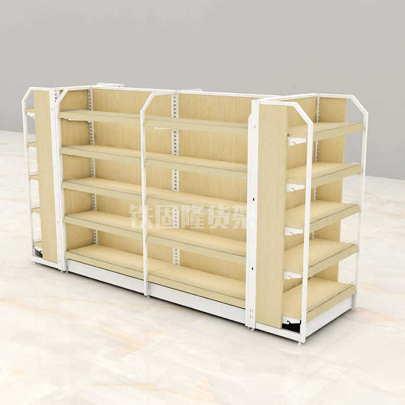 WA 商场货架展示架精品店超市货架双面零食饰品商品展示架