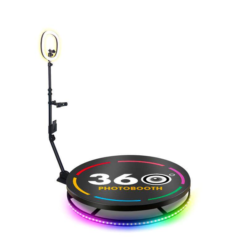 厂家直销360度照相亭爆品360photobooth环绕拍摄台婚礼派对