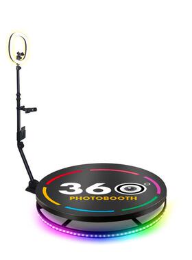 厂家直销360度照相亭爆品360photobooth环绕拍摄台婚礼派对