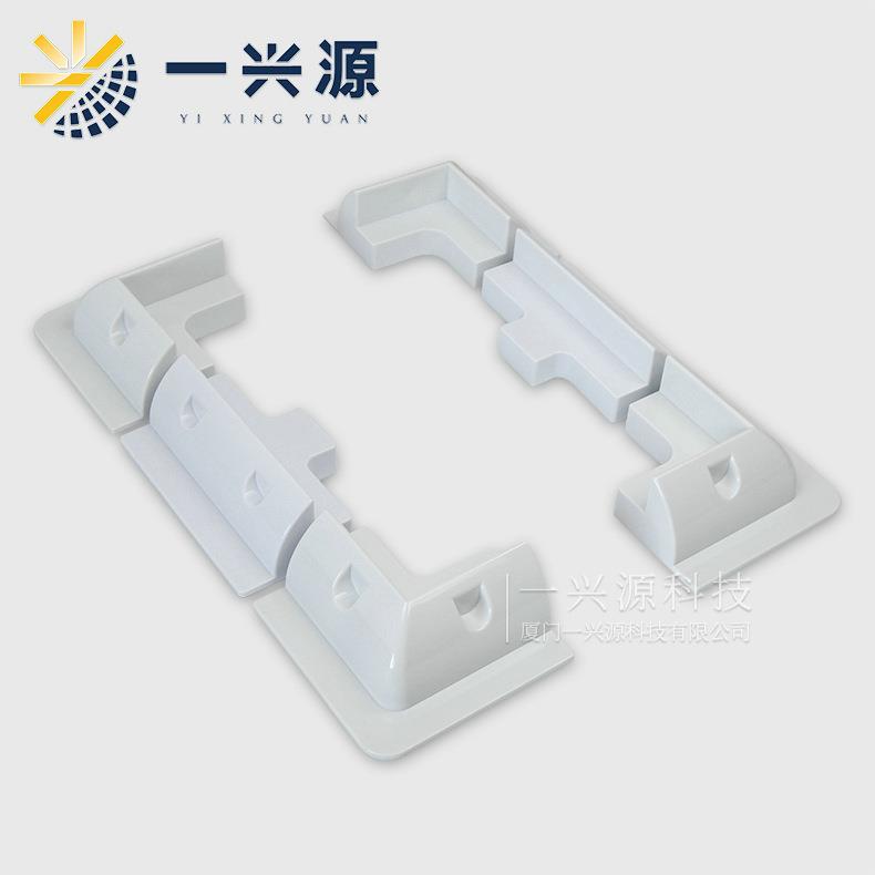 eBay太阳能房车游艇塑料支架太阳能电池板支架白色六件套边角侧角