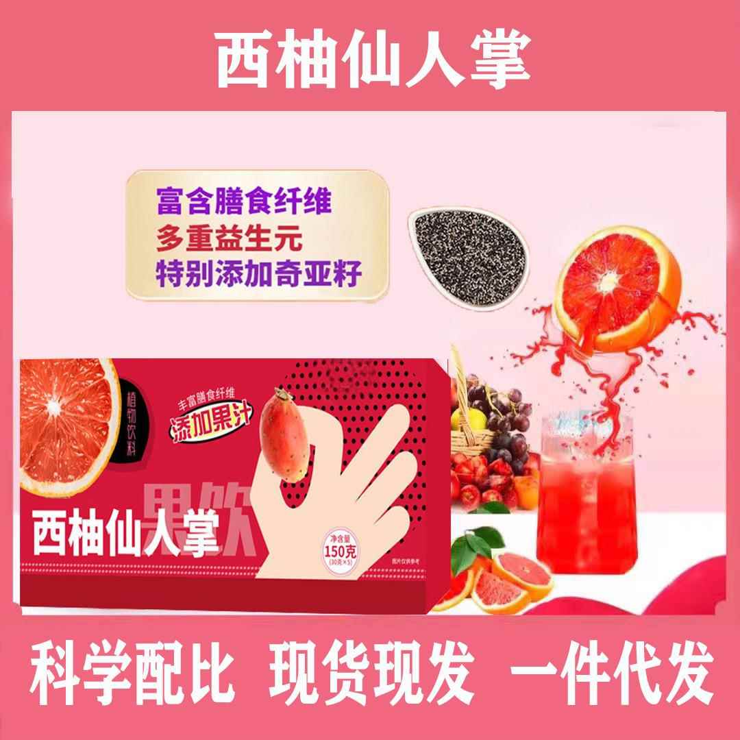 仙人掌果饮果酱益生元植物饮料浓缩果蔬汁奇亚籽鲜果