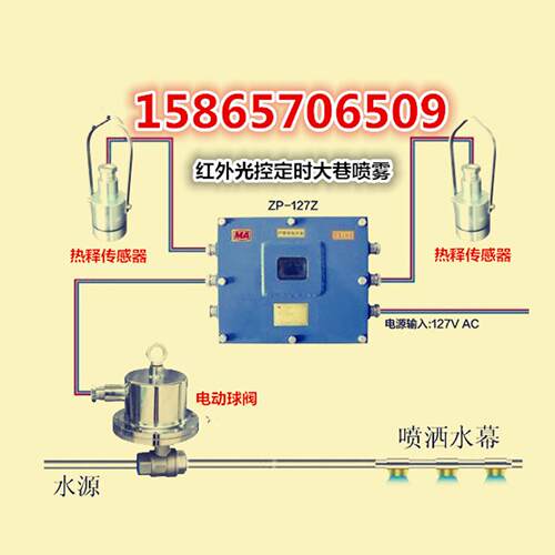【宏中机电】现货供应ZPW-12.6Z矿用自动洒水降尘装置主控箱