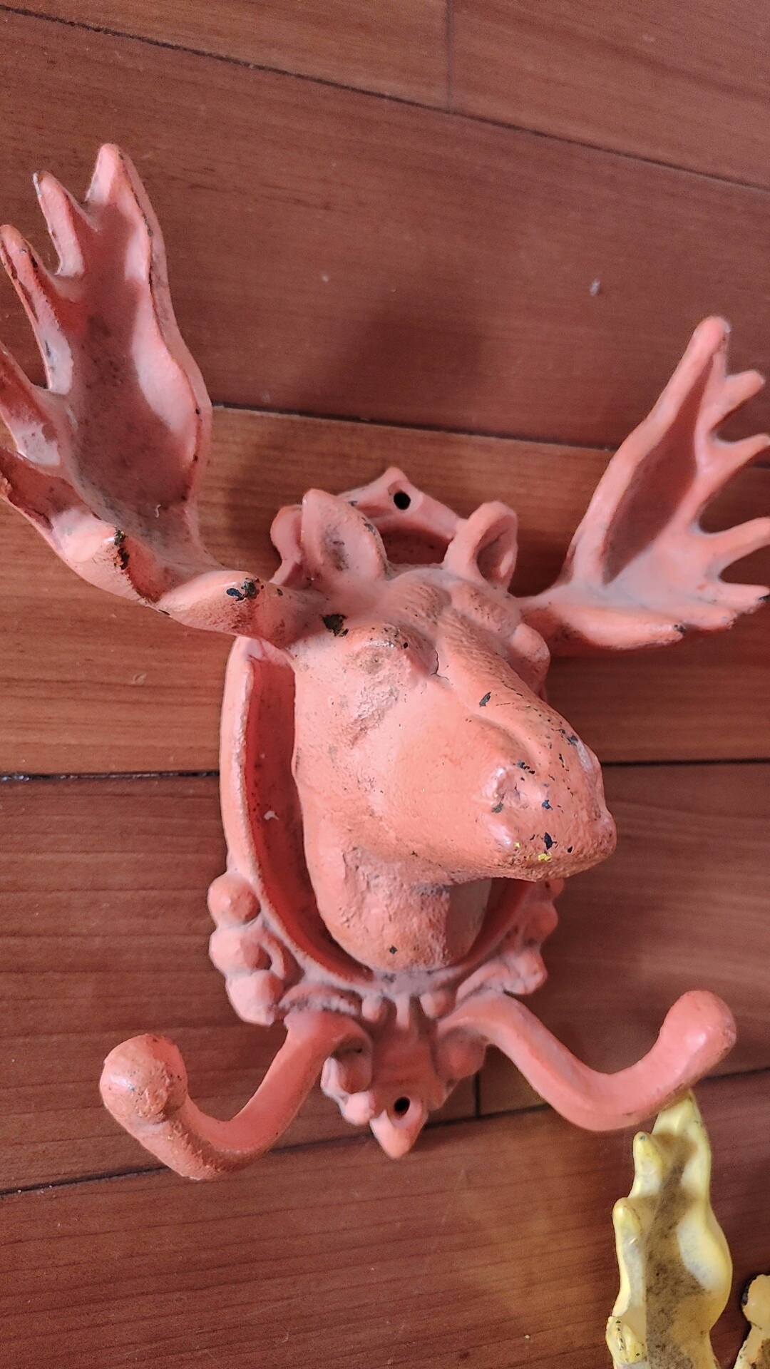 铸铁复古做旧挂钩装饰，很重，两个50元