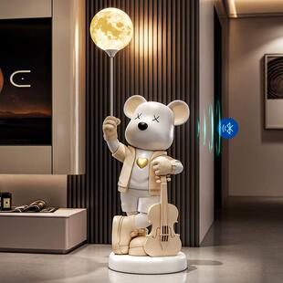 摆源头工厂地大摆落件AKD6650所暴力熊月球灯装 饰件沙发边客厅酒