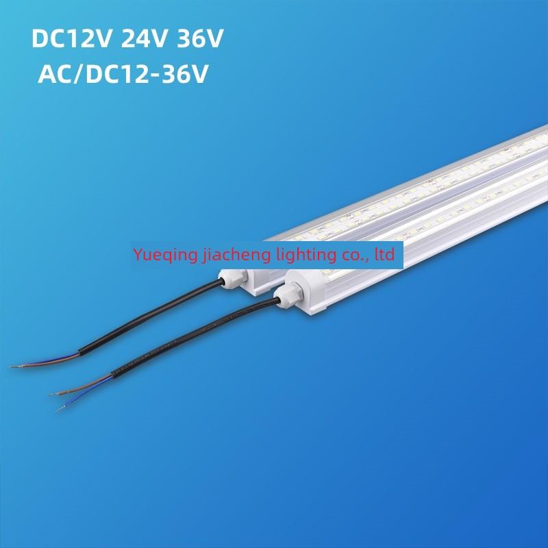 DC12V24V36V三防灯T8LED低压防水防潮灯超亮一体化长条灯冷库灯管