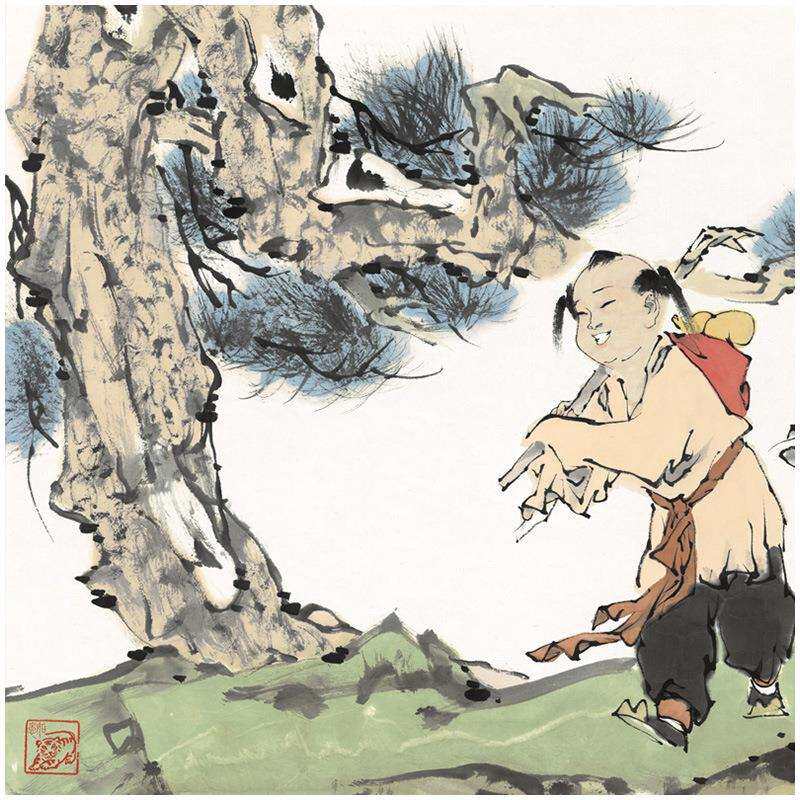 厂家直供老子出关艺术微喷客厅书房装饰画范曾名人字画画芯